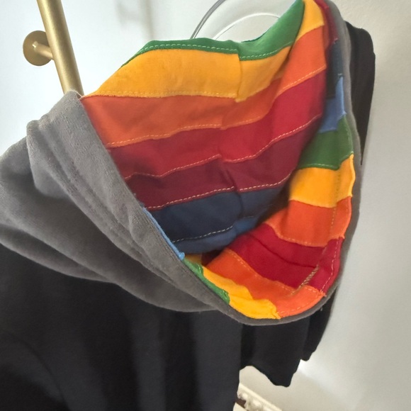 Aviator Nation Unisex Rare Rainbow Hoodie - XXL - Picture 3 of 4